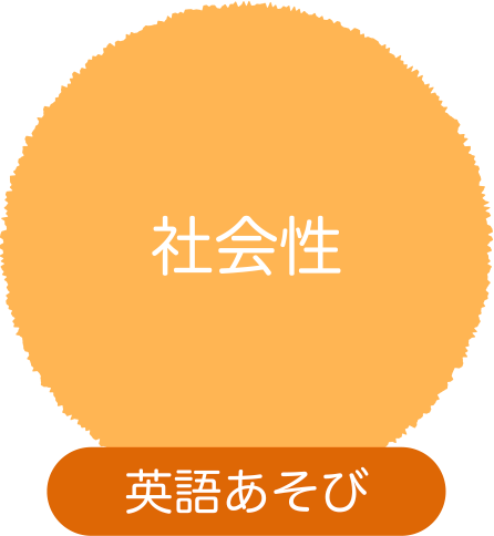 社会性 英語あそび