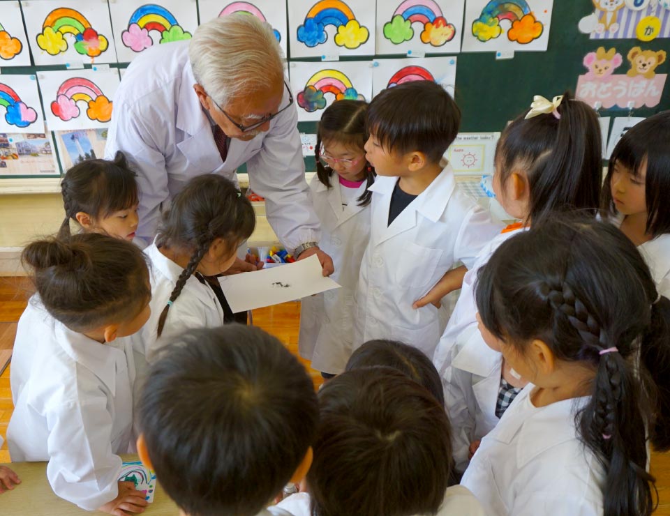 副園長による科学あそび