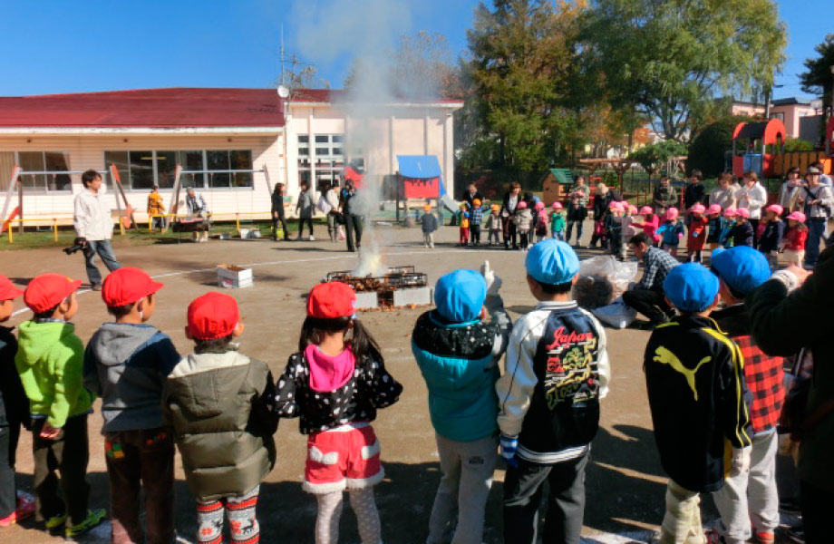 収穫感謝祭（焼きいもパーティー）
